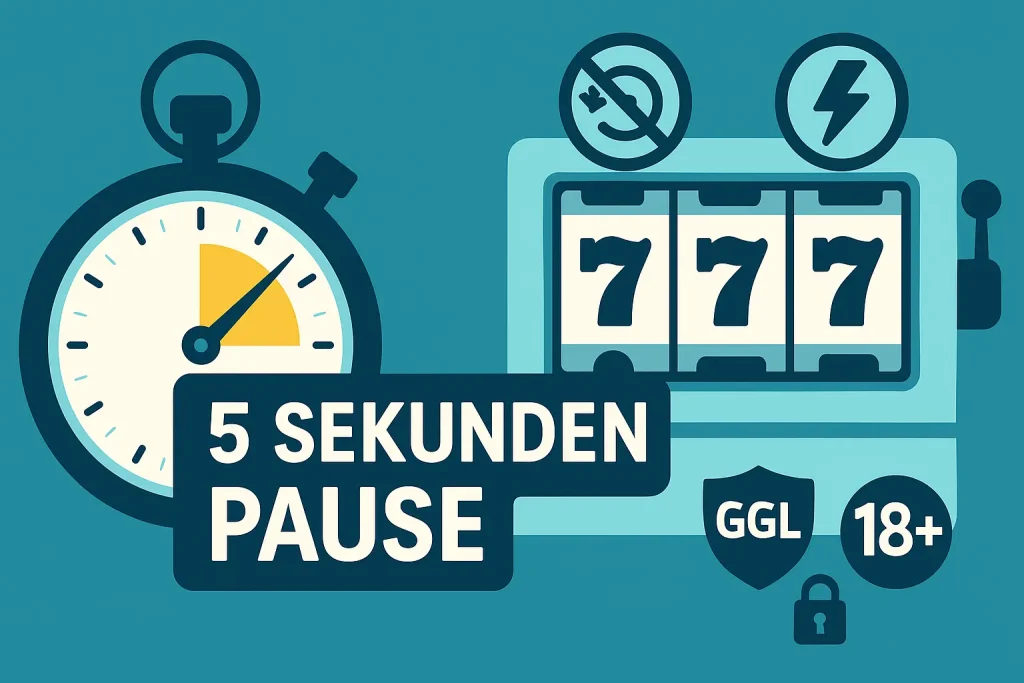 5 Sekunden Pause in Spielautomaten - GGL Deutschland